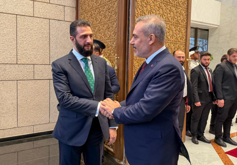 Bakan Fidan, Suriye Cumhurbaşkanı Şara ve Ukrayna Devlet Başkanı Zelenskiy ile görüştü